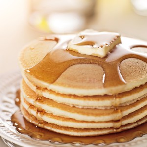 Butter on Pancakes