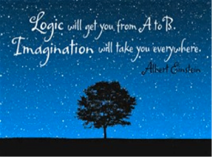 Logic will get you from A to B. Imagination will take you everywhere