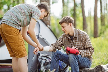 Dressing A Wound Dressing A Wound